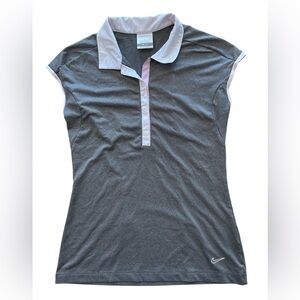 **Not for Sale** Nike Golf Gray Polo Dri Fit Sleeveless Top